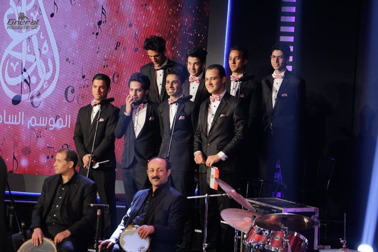 أعضاء فريق أول كورال أزهري مشترك