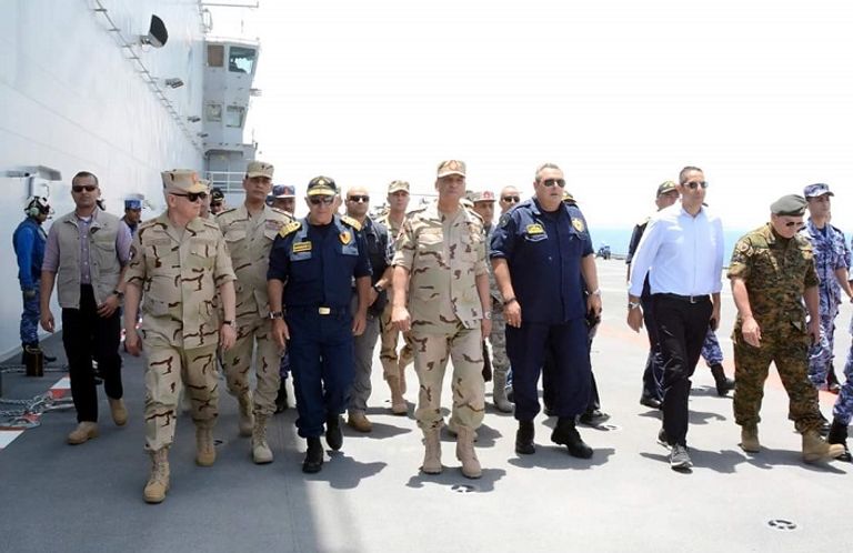 فعاليات التدريب المصري اليوناني القبرصي "ميدوزا -6" فعاليات التدريب المصري اليوناني القبرصي