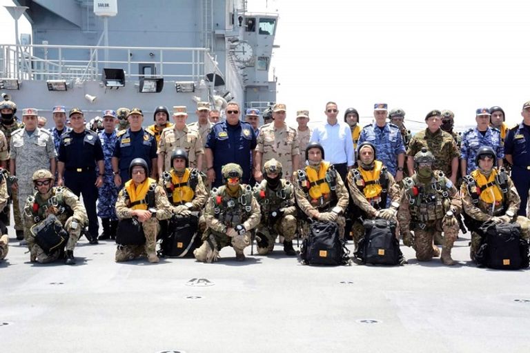 فعاليات التدريب المصري اليوناني القبرصي "ميدوزا -6" فعاليات التدريب المصري اليوناني القبرصي