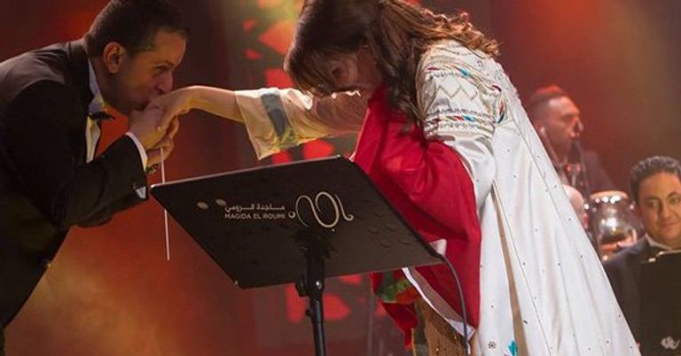 ماجدة الرومي في حفل موازين 2015 النجمة اللبنانية ماجدة الرومي