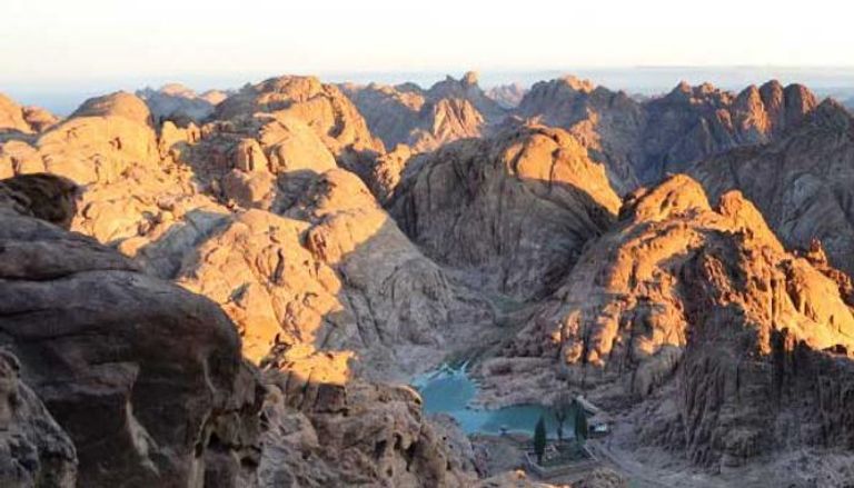 الوادي المقدس بمنطقة جنوب سيناء