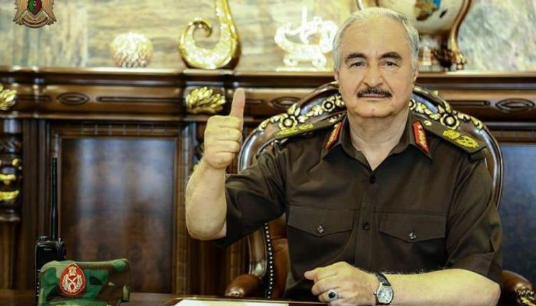 المشير خليفة حفتر القائد العام للجيش الليبي
