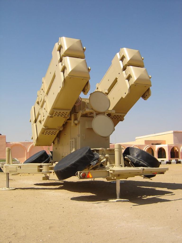 جانب من منظومة الدفاع الجوي المصري جانب من منظومة الدفاع الجوي المصري