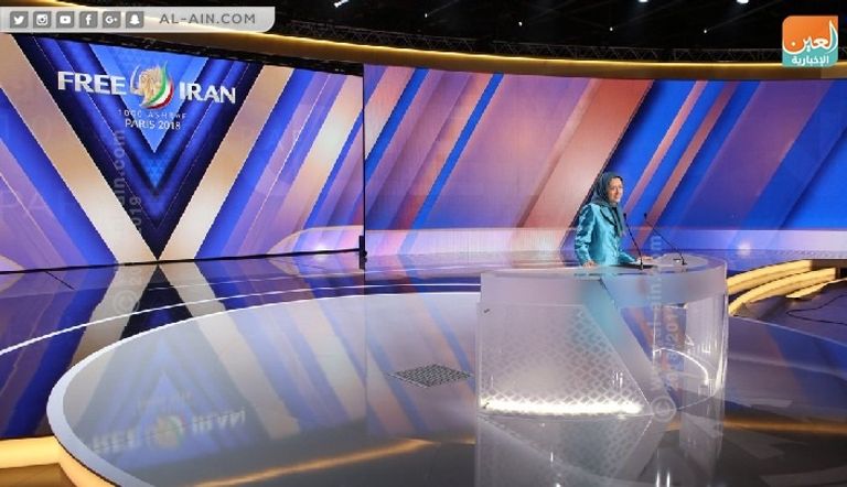 مريم رجوي زعيمة المعارضة الإيرانية بالخارج