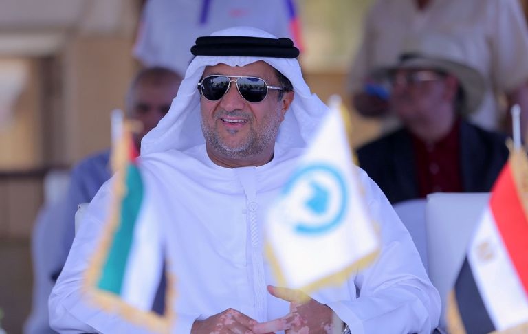 مطر سهيل اليبهوني عضو المجلس الوطني الاتحادي عضو مجلس إدارة مجلس أبوظبي الرياضي سباق كأس رئيس دولة الإمارات للخيول العربية الأصيلة