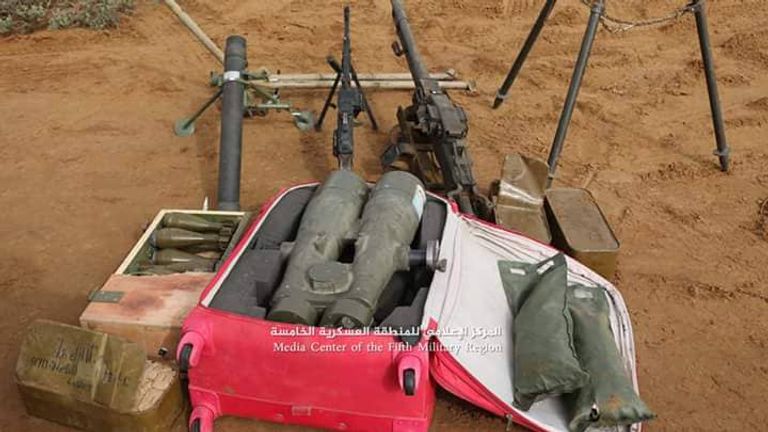 سلاح الناظور (المنظار) الإيراني المضبوط مع مليشيا الحوثي