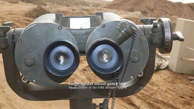 سلاح الناظور (المنظار) الإيراني المضبوط مع مليشيا الحوثي