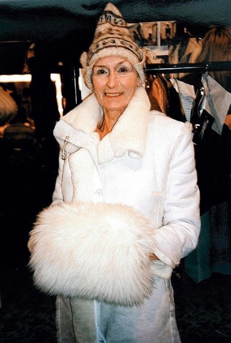 دافني سيلفي أكبر عارضة أزياء سنا في العالم