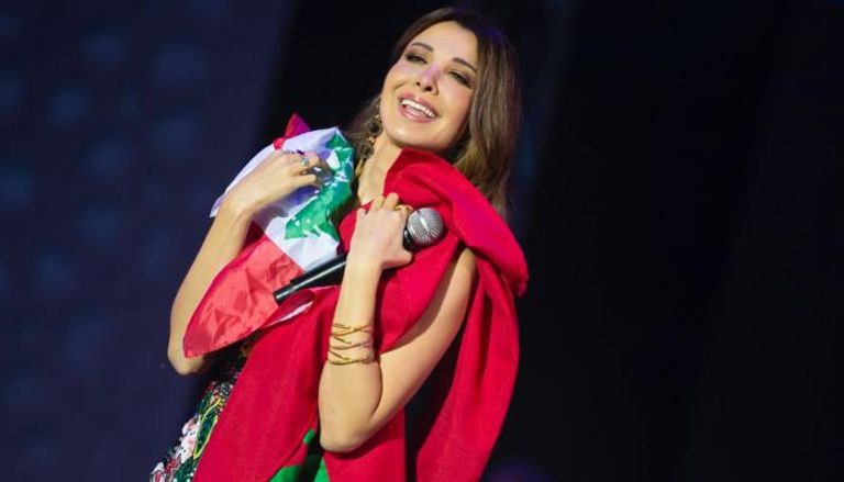 المطربة اللبنانية نانسي عجرم في مهرجان موازين