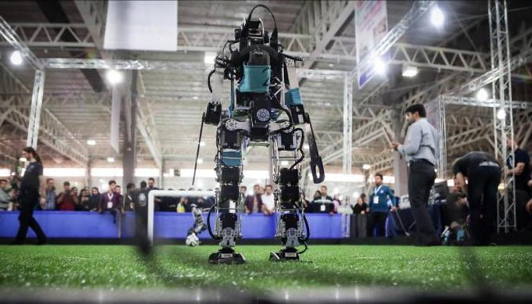 جانب من منافسات مسابقة "روبوكاب العالمية للروبوت 2018"