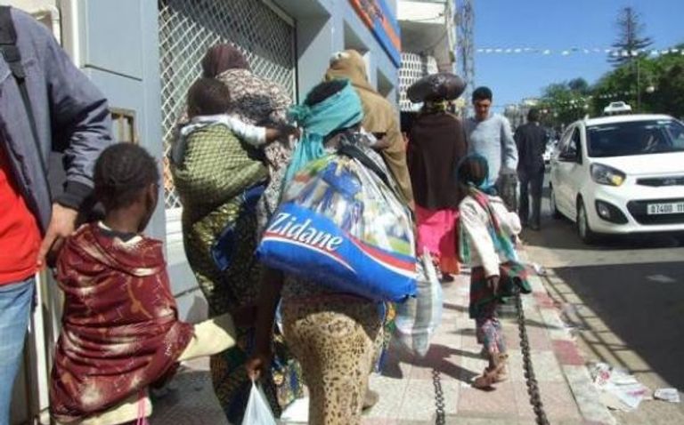 أفارقة في شوارع الجزائر