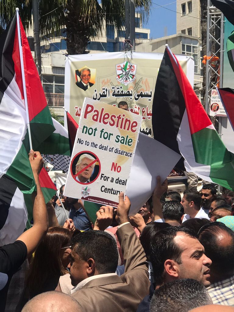 جانب من الحراك الشعبي الفلسطيني