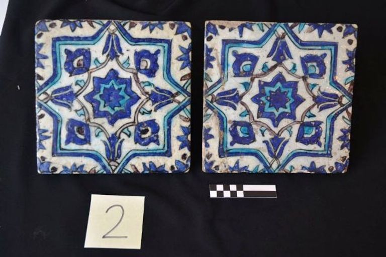 مجموعة من القطع الأثرية التي تستردها مصر من إيطاليا