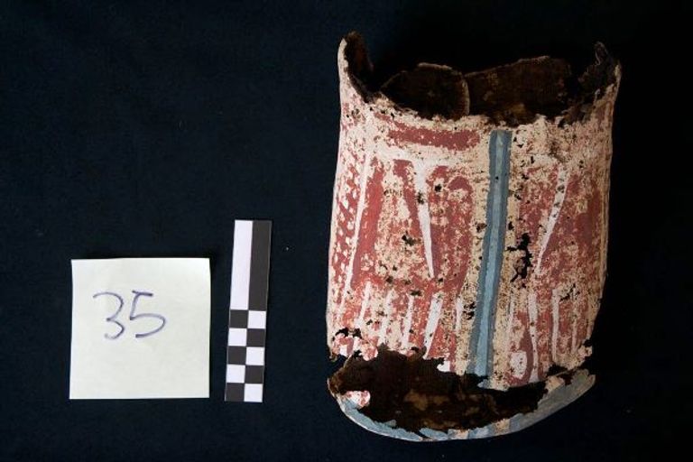 مجموعة من القطع الأثرية التي تستردها مصر من إيطاليا