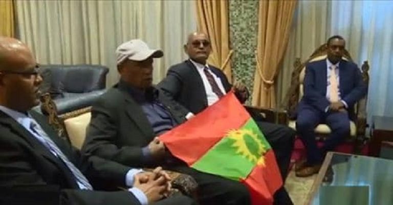 قيادات من "جبهة تحرير أورومو المتحدة" المعارضة في إثيوبيا قيادات من "جبهة تحرير أورومو المتحدة" المعارضة في إثيوبيا