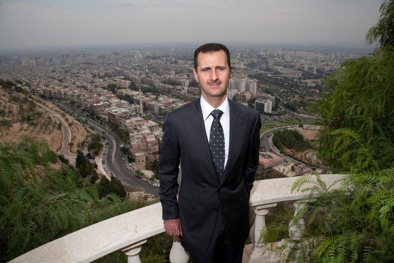 بشار الأسد ورجب أردوغان في لقاء سابق - أرشيفية