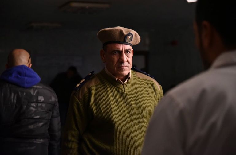 مشهد من الفيلم المصري 122