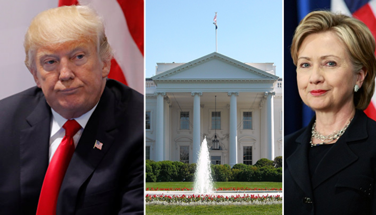 هيلاري كلينتون ودونالد ترامب ترامب في لقاء سابق مع بوتين