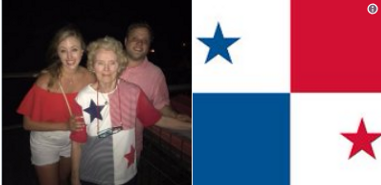 الحفيد عرف حقيقة تيشرت الجدة الوطني المفضل أثناء مشاهدة كأس العالم