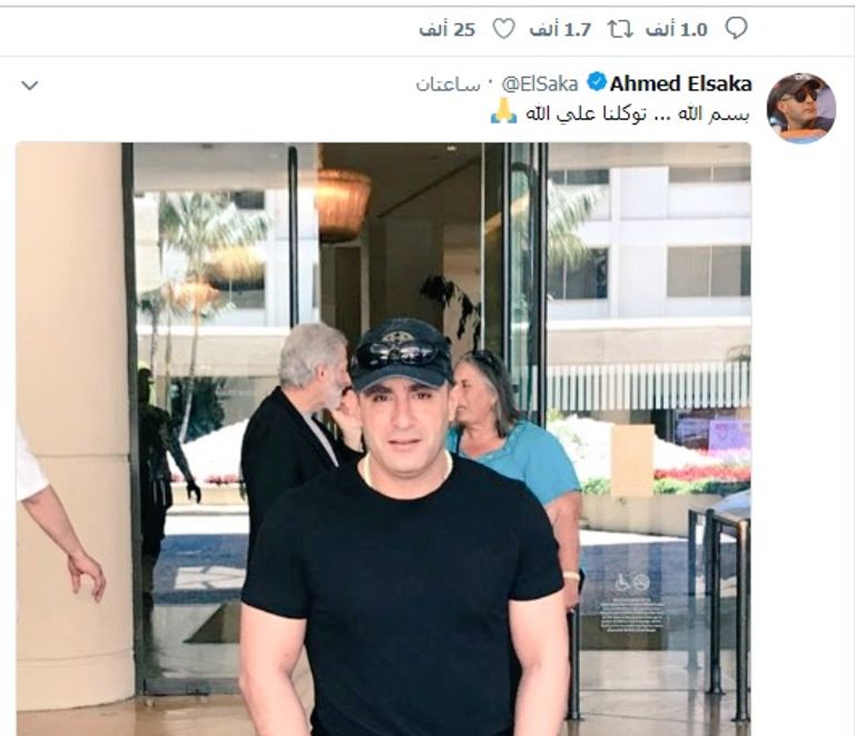 الممثل المصري أحمد السقا - أرشيفية