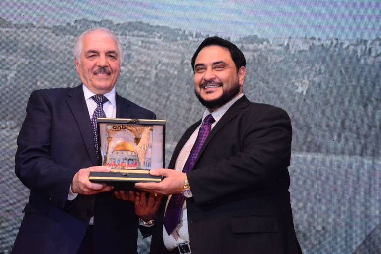 تكريم هاني شاكر في حفل القدس