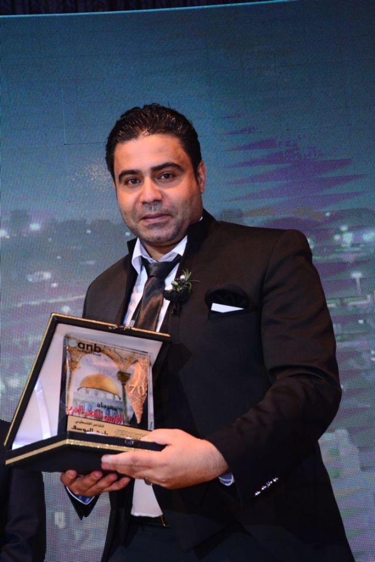 تكريم هاني شاكر في حفل القدس