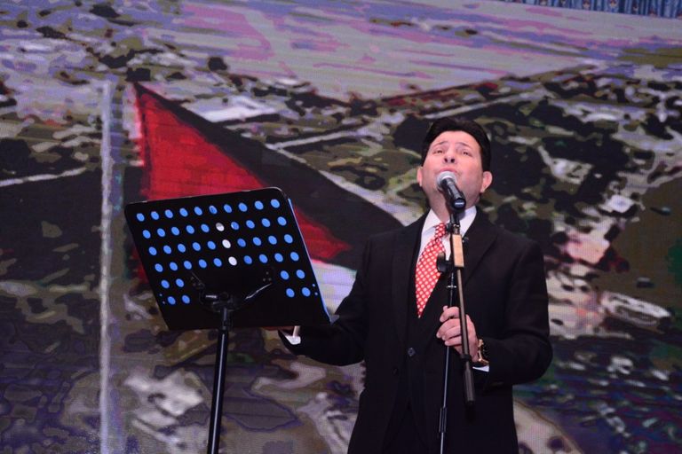 تكريم هاني شاكر في حفل القدس