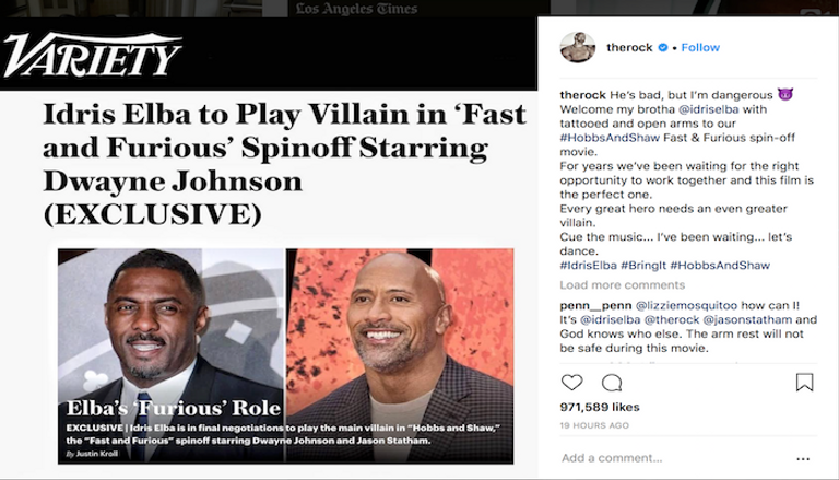 النجم إدريس إلبا