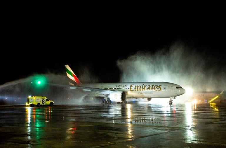 طيران الإمارات تدشن خدمتها إلى تشيلي