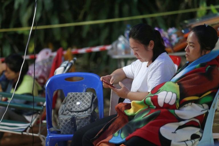 فرق الإنقاذ التايلاندية في انتظار اللحظة المناسبة لإنقاذ فتية الكهف