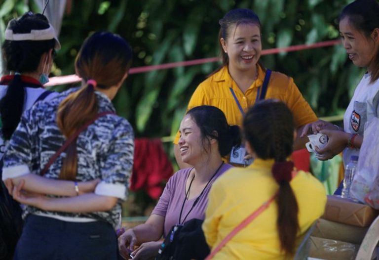 فرق الإنقاذ التايلاندية في انتظار اللحظة المناسبة لإنقاذ فتية الكهف