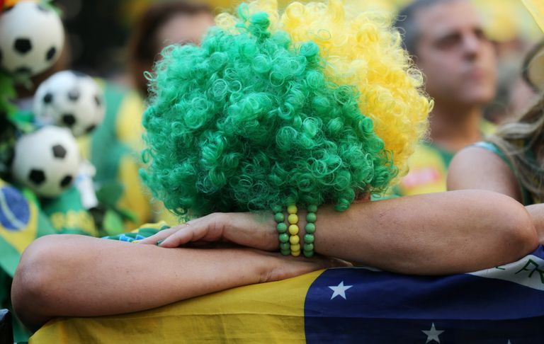 نيمار يبكي بعد الهزيمة أمام بلجيكا