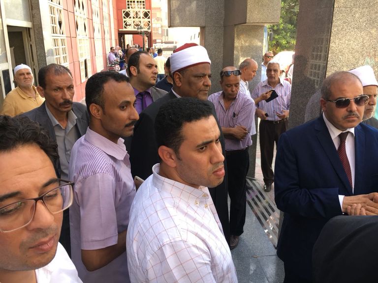 الدكتور عباس شومان وكيل الأزهر الشريف يتابع تداعيات الحريق شيخ الأزهر الدكتور أحمد الطيب