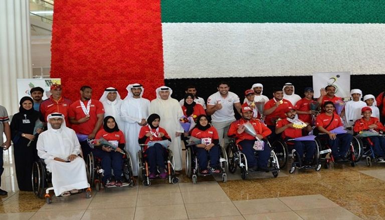 استقبال حافل لأصحاب الهمم تثمينا للإنجاز العالمي