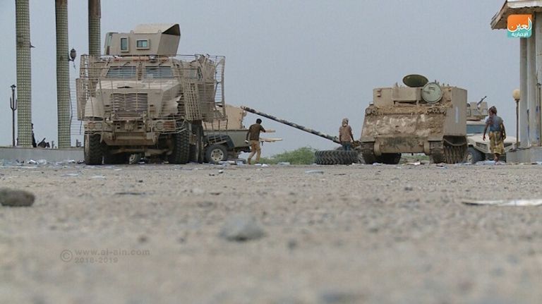 قوات من ألوية العمالقة في الساحل الغربي