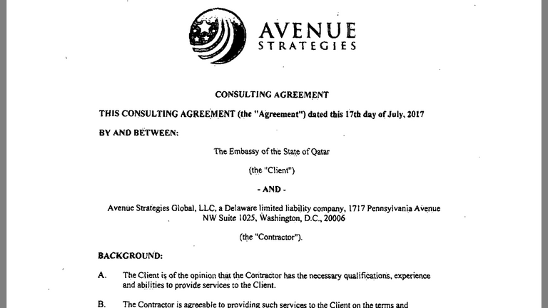 تعاقدات قطرية لتلميع صورة وُصمت بالإرهاب وإيذاء الدول والشعوب