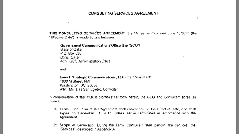 تعاقدات قطرية لتلميع صورة وُصمت بالإرهاب وإيذاء الدول والشعوب