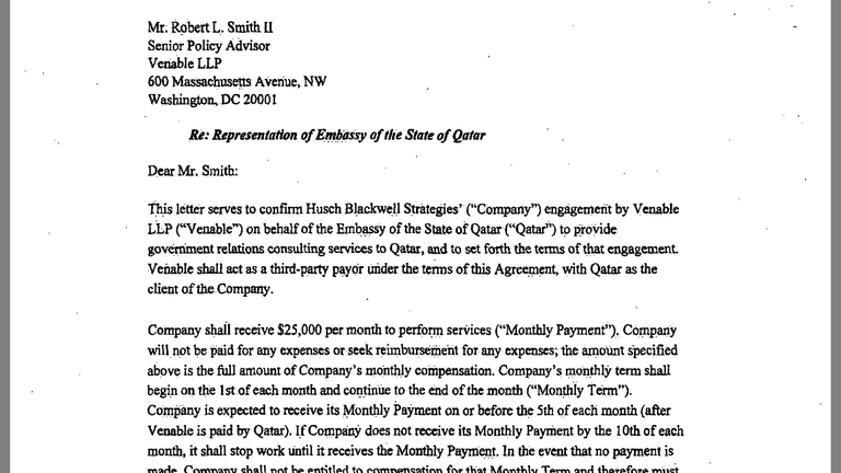 تعاقدات قطرية لتلميع صورة وُصمت بالإرهاب وإيذاء الدول والشعوب