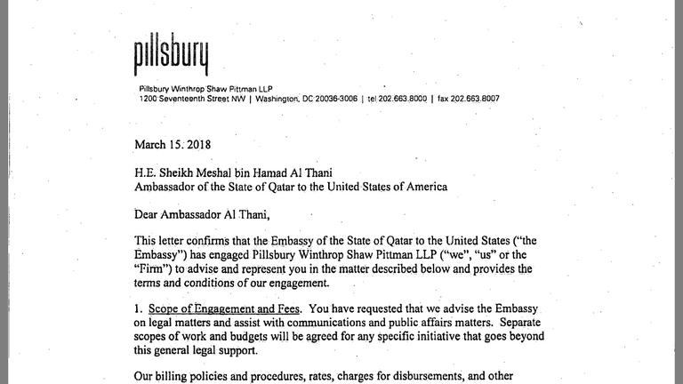 تعاقدات قطرية لتلميع صورة وُصمت بالإرهاب وإيذاء الدول والشعوب