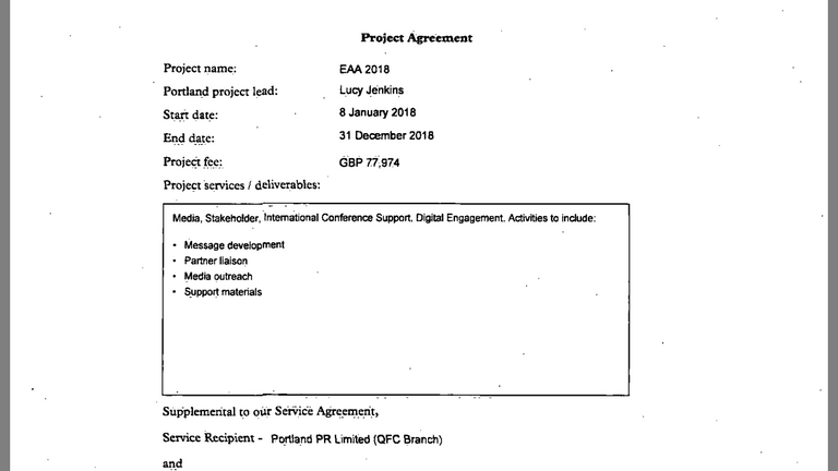 تعاقدات قطرية لتلميع صورة وُصمت بالإرهاب وإيذاء الدول والشعوب