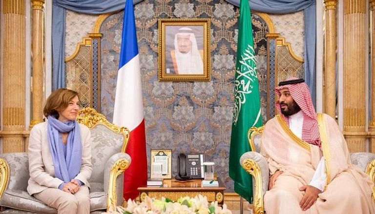 الأمير محمد بن سلمان يجتمع مع وزيرة الدفاع الفرنسية في جدة