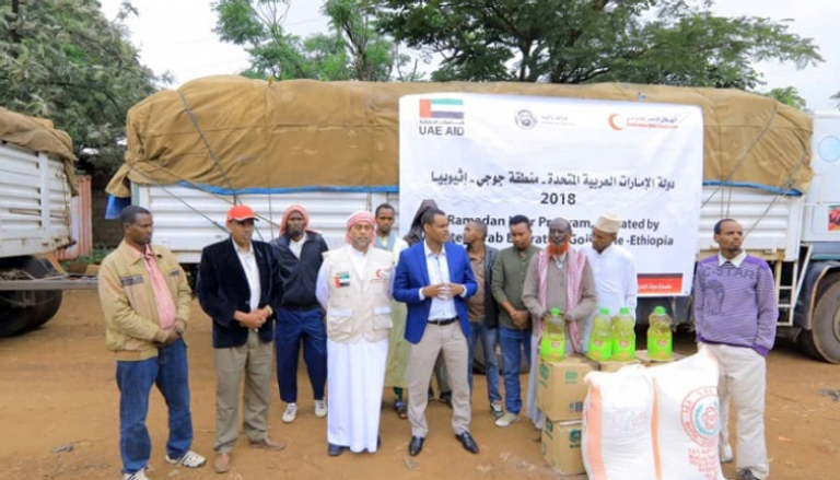 الهلال الأحمر الإماراتي يواصل جهوده لدعم إثيوبيا إنسانيا وتنمويا