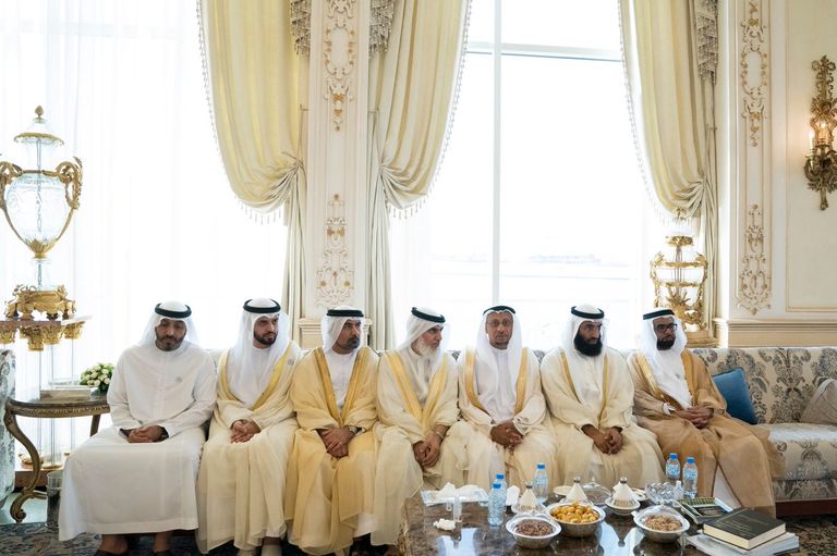 الشيخ محمد بن زايد آل نهيان يستقبل أعضاء مجلس الإمارات للإفتاء الشرعي