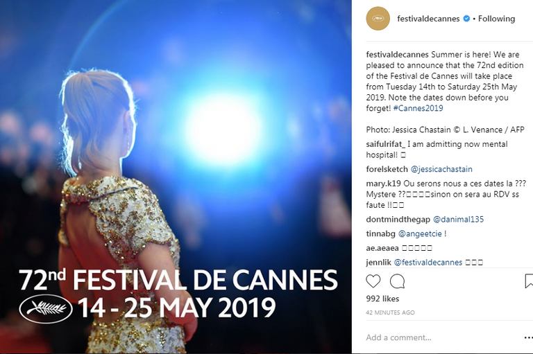 ملصق مهرجان كان السينمائي