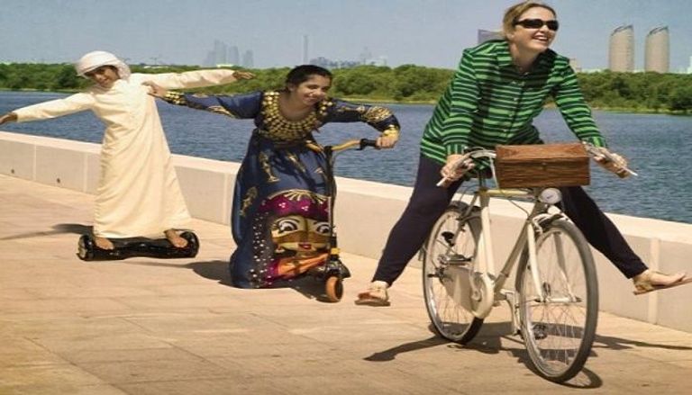 مشهد من الفيلم الإماراتي "ناني"