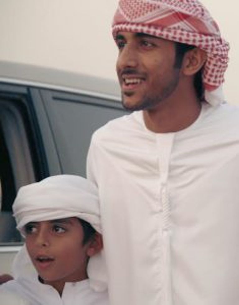 مشهد من الفيلم الإماراتي "ناني" 