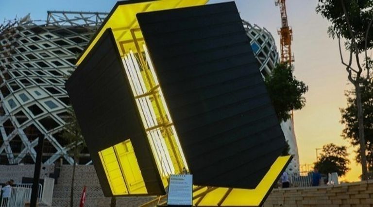 جانب من معرض الفنان نثانييل راكو