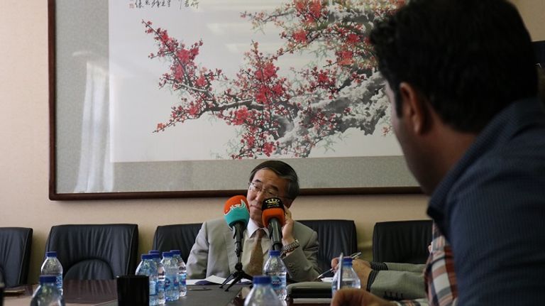 سفير جمهورية الصين الشعبية لدى الأردن  بان وي فانغ سفير جمهورية الصين الشعبية لدى الأردن