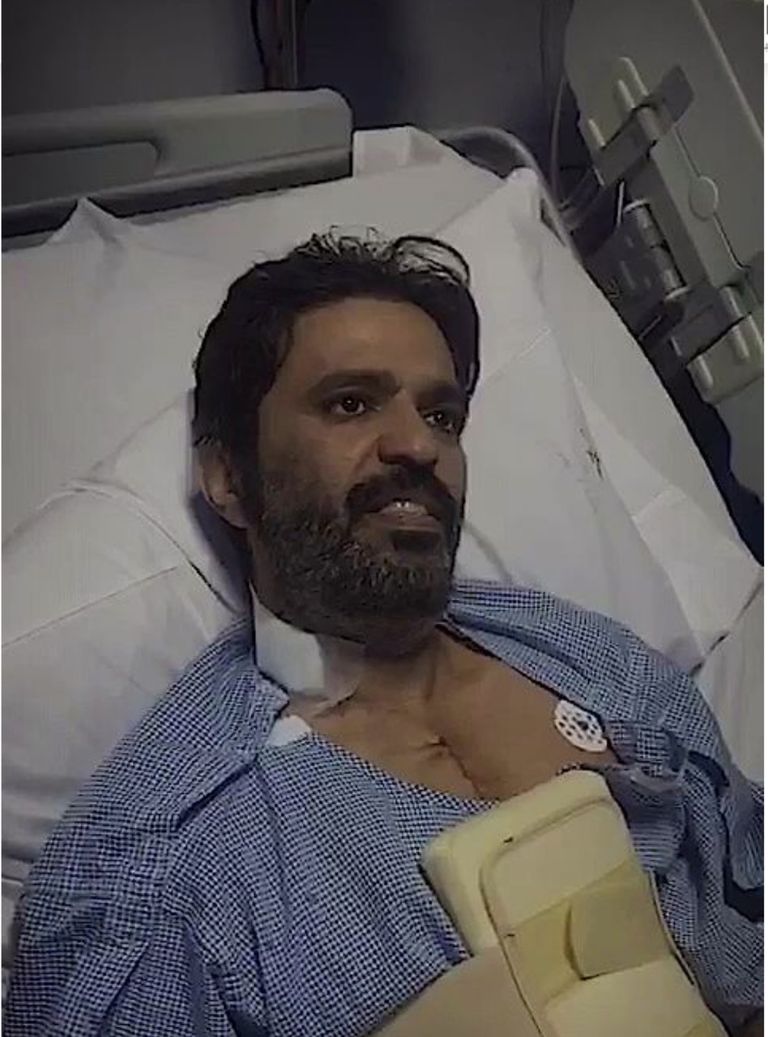 القطري صالح الحمران يتلقى العلاج في السعودية وقطر ترفض عودته  القطري صالح الحمران ترفض الدوحة دخوله بعد إجراء جراحة في السعودية