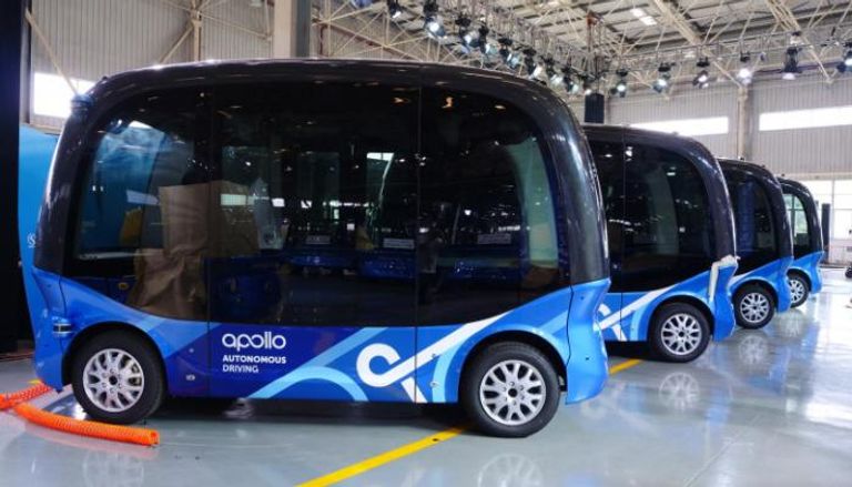 الصين تطلق أول حافلة صغيرة ذاتية القيادة تجاريا